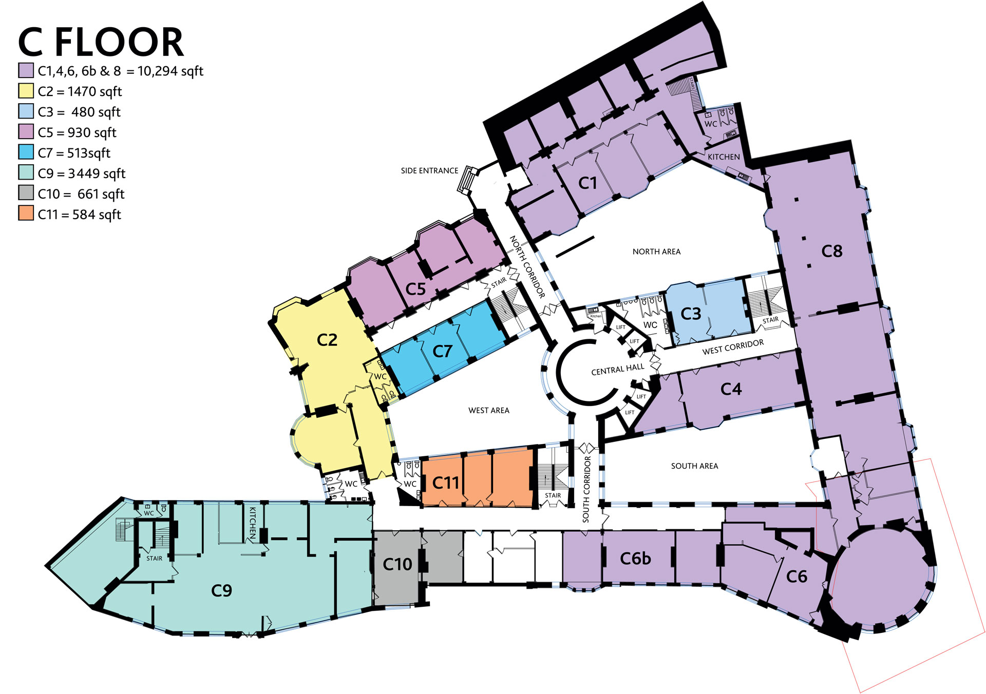 c floor